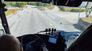 Bus Driving POV | Route 220 Lessebo - Kosta | Scania InterLink