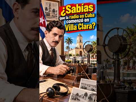¿Sabes quién creó la radio en Cuba? #shorts #cubanosporelmundo