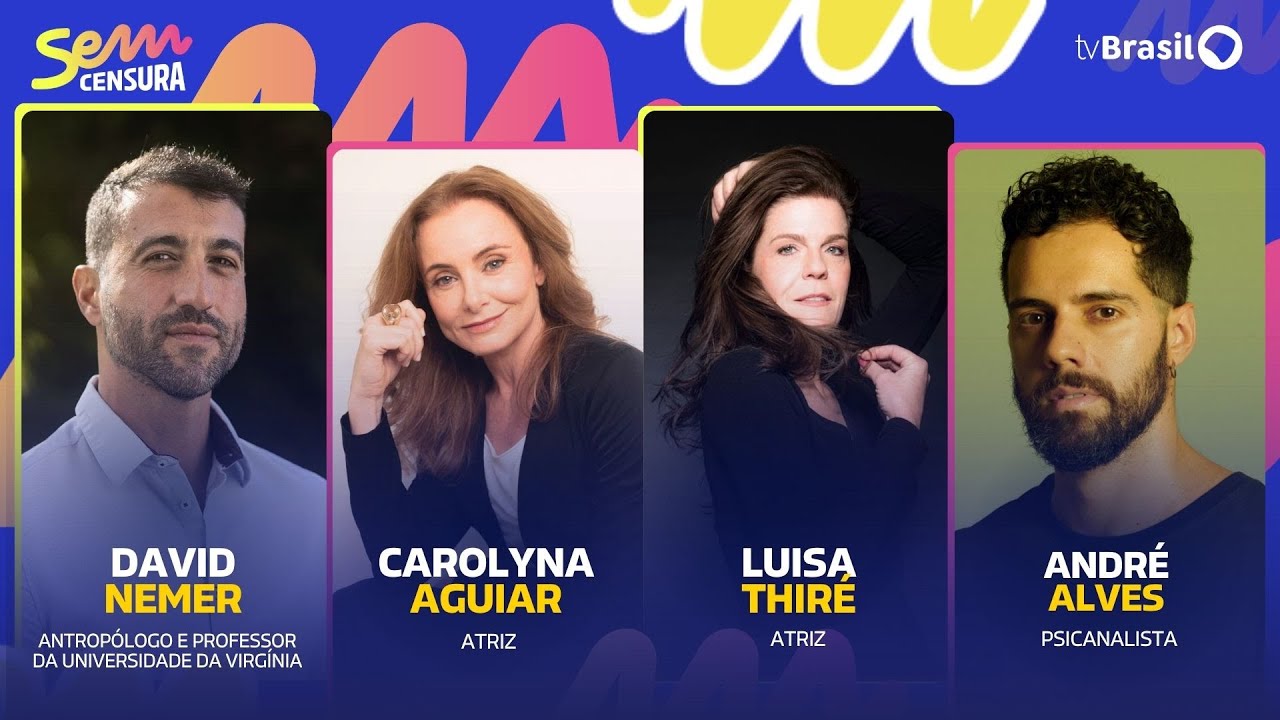 🔴 SEM CENSURA RECEBE CAROLYNA AGUIAR, LUISA THIRÉ, DAVID NEMER E ANDRÉ ALVES