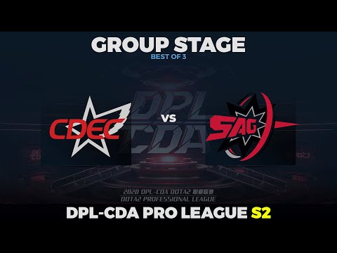 CDEC vs SAG Game 2 - DPL-CDA Season 2: Group Stage w/ MLP & johnxfire