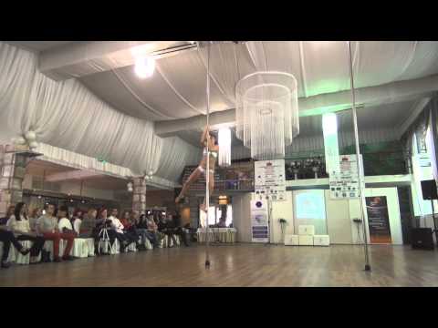 II Mistrzostwa Polski Pole Dance - Skaryszew 2013 - ALEKSANDRA LELIWA -PILECKA - układ obowiązkowy