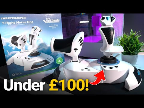 SUPERB Affordable Flight Stick and Throttle for MSFS 2024 - Thrustmaster T.Flight Hotas ONE