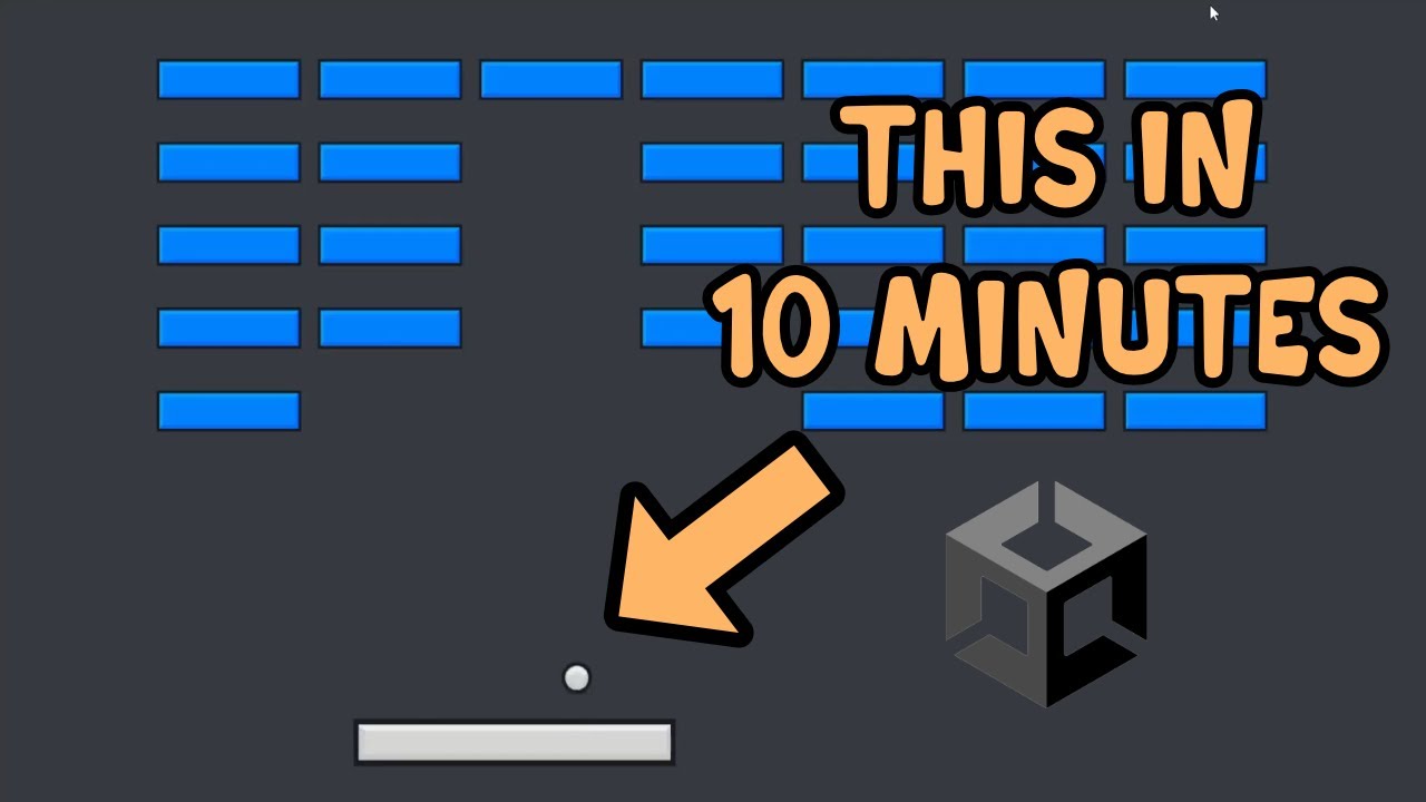 Unity Brick Breaker Game Tutorial - Fast and Easy