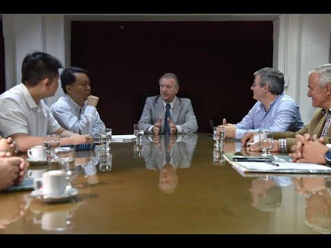 El Vicegobernador recibió a directivos de la empresa china Tobacco International Argentina