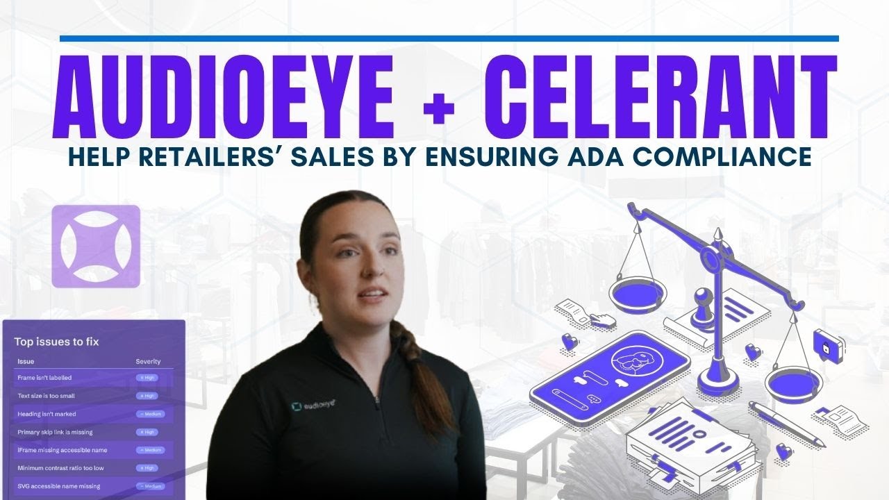 AudioEye and Celerant Help Retailers Capture Sales by Ensuring Websites are ADA Accessible for All (Review)