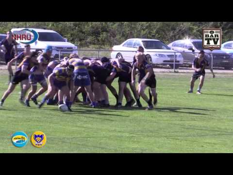 2015 NHRU Round 3 Catch up Colts Highlights - Southern Beaches v Hamilton
