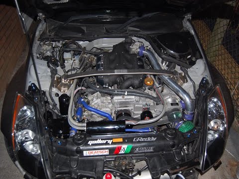 First run of my HKS Supercharged 350Z