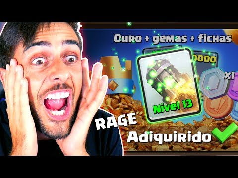 RAGE ADQUIRIDO NO CLASH ROYALE (COMPREI TUDO)