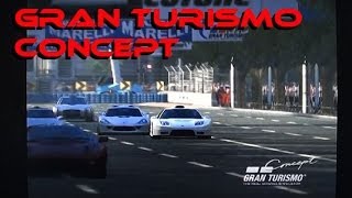 Gran Turismo Concept 2002 Tokyo - Geneva, playing on the PS2