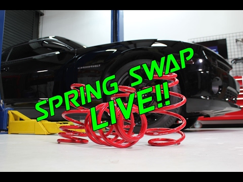 BMR Lowering Springs Installed LIVE on Facebook!!