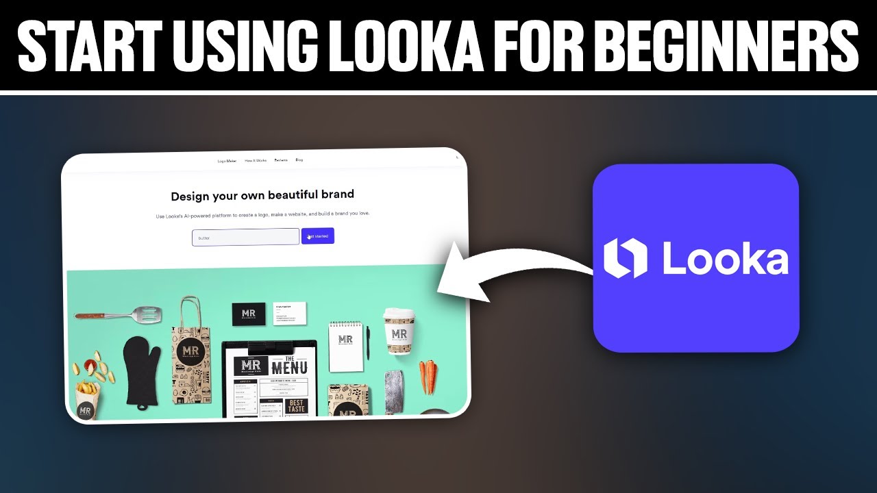 How To Start Using Looka For Beginners 2024! (Full Tutorial)