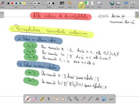 Alte criterii de divizibilitate  4,25,100 si 11 si criterii compuse  a V a ( www.supermeditatii.ro)