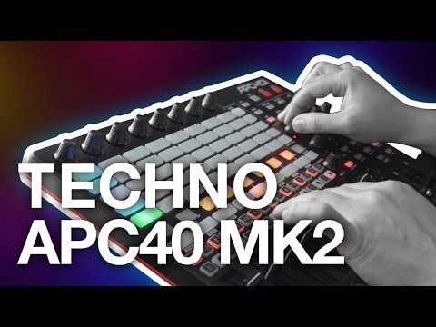 Live Techno Performance on Akai APC40 MK2 - Weekend Jam 2023