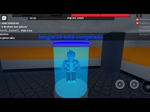 fui congelado no flee The facility (Roblox)