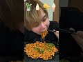 Buldak Hot Chicken Flavor Ramen Black Edition Mukbang Food