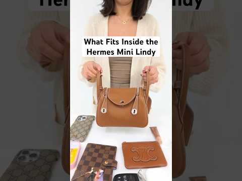What Can You Fit Inside the Hermes Mini Lindy?