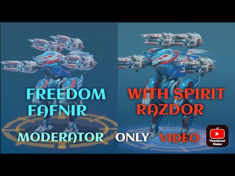Freedom Fafnir with Spirit Razdor | War Robots