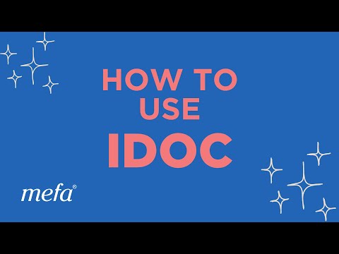 How to Use IDOC