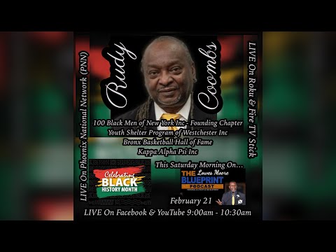 The Blueprint Podcast conversation Rudy Coombs 100 Black Men of New York - Join Us 📱
