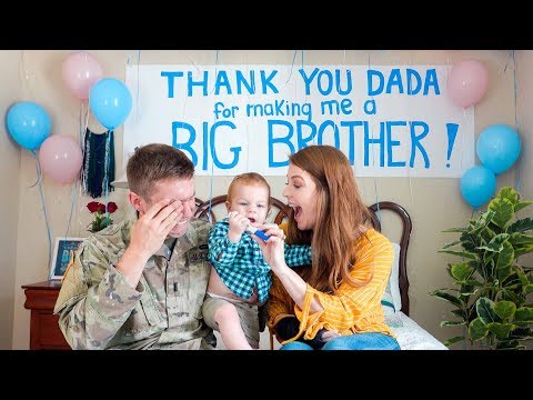 Toddler Surprises Daddy with Pregnancy Announcement!!! *Shocked*