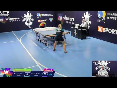 Stepanovskaia Valeriia-Kurishchenko Mariia League of Best Table Tennis 6 22:00 03.10.2020