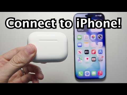 How to Connect AirPods Pro 3 to iPhone!