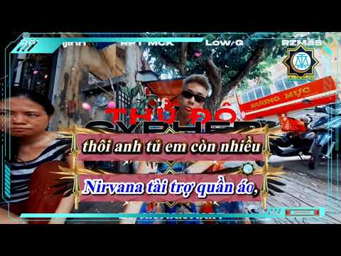 KARAOKE   Thủ Đô Cypher   RPT Orijinn, Low G, RZ Ma$, RPT MCK Beat Chuẩn