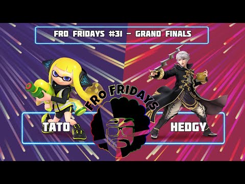 Fro Fridays #31 Grand Finals - Tato (Inkling) vs. Hedgy (Robin) Smash Ultimate - SSBU