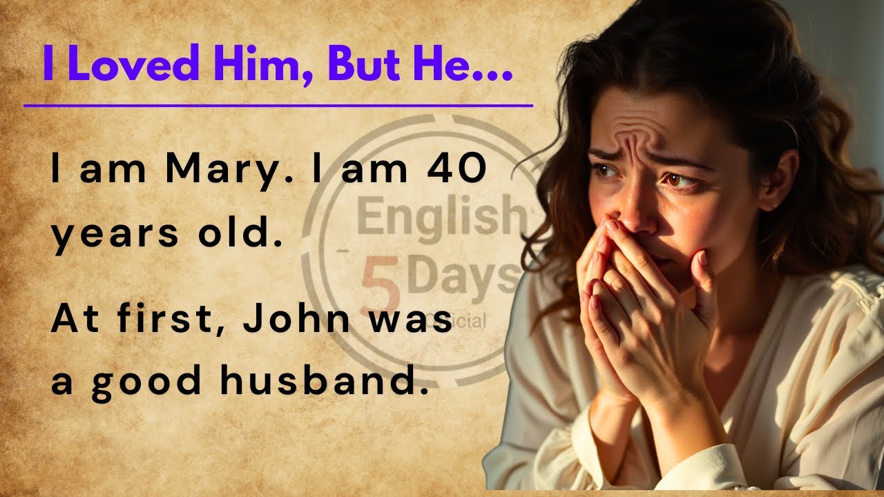 My ‘Perfect’ Marriage Was a Lie… What I Discovered Broke Me | English Story for Listening