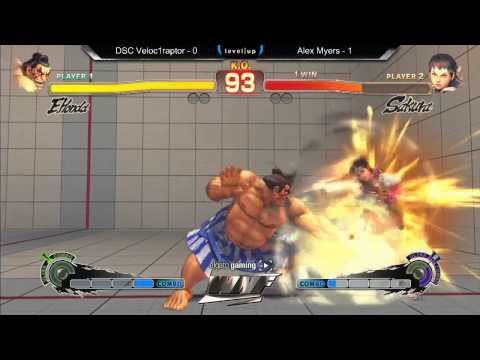 SSF4AE DSC Veloc1raptor vs Alex Myers - WNF New Years Edition