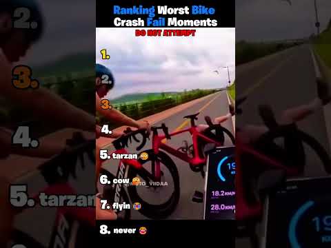 Ranking Worst Bike Crash Fail Moments