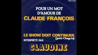 Claudine - Pour un mot d'amour de Claude François (1978)