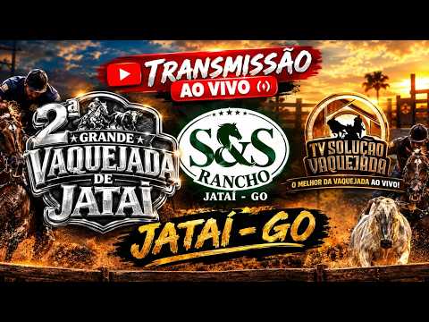 VAQUEJADA GRUPO AGRO CANA S&S RANCHO JATAI/GO #aovivo#vaquejadaaovivo #transmissãoaovivo #vaq #tv