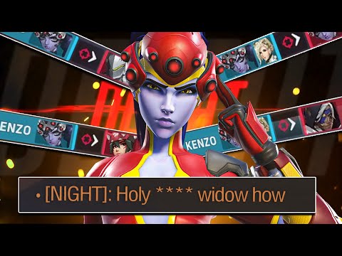Why does everyone go Sombra VS my Widowmaker??