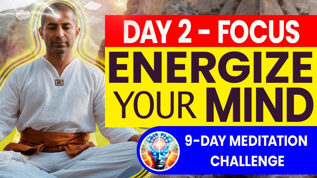 Day 2: Unstoppable Focus & Inner Peace: Kapalbhati & Anulom Vilom | 9-Day Meditation Challenge