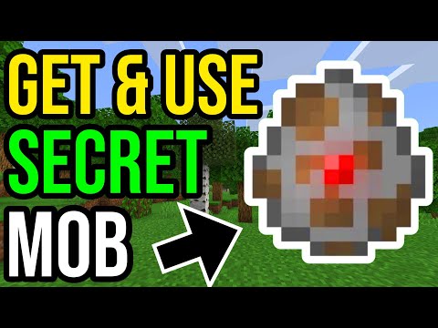 VIPmanYT - Secret HIDDEN Minecraft Mob! - How To Get & Use Agent Spawn Egg! (Bedrock Edition)