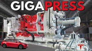 The Giga Press is Tesla's superpower. This technology is the reason the company has become the super brand it is. These Giga Presses are, in fact, enormous machines.