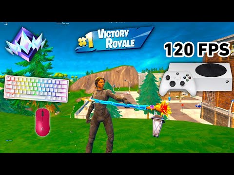 Fortnite Unreal Ranked Reload On Xbox Series S | Keyboard & Mouse Gameplay | 120 FPS | 4K