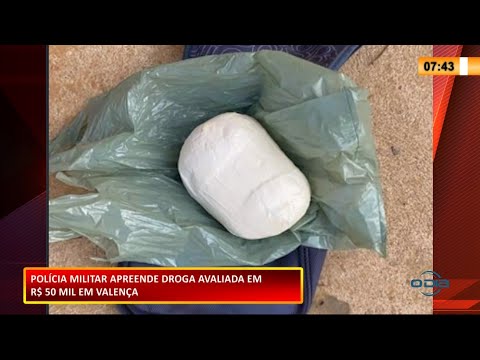Homem é preso em Valença com cocaína avaliada em R$ 50 Mil
