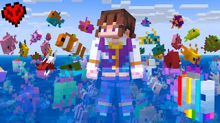 I Collected 2700 Rare Tropical Fish in Minecraft Hardcore