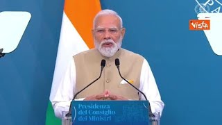 Primo ministro indiano Modi a Roma: Colloqui con Meloni riflettono la profondità della nostra...