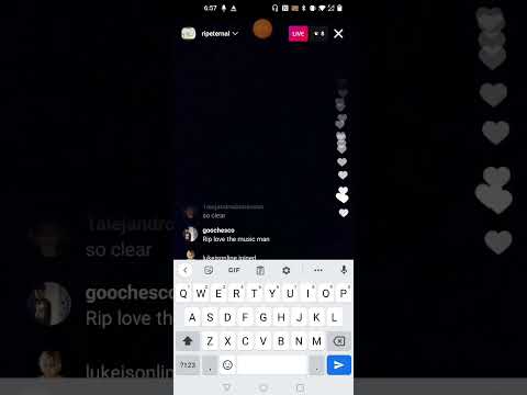 RIP Eternal special IG live