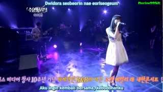 Download lagu IU - Rain Drop [Live] (indo sub) mp3