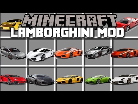 MC Naveed - Minecraft - Minecraft LAMBORGHINI MOD / DRIVE FAST CARS AND BECOME RICH IN MINECRAFT!! Minecraft