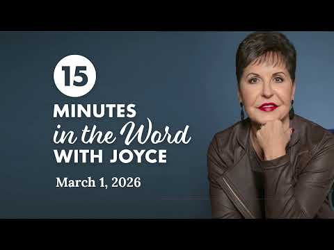 Leaving the City of Regret - Pt 1 | 15 Minutes in the Word with Joyce Meyer
