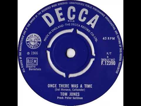 UK New Entry 1966 (155a) Tom Jones - Once There Was A Time