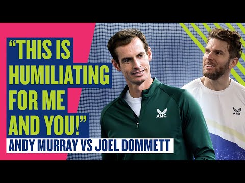 Andy Murray vs Joel Dommett 👊 | On & Off Court Battle Between Tennis Legend & Comedian! 😂 | LTA