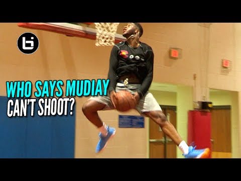Emmanuel Mudiay Showing Off That Brand New & Improved Shot! Dominating Elite Runs