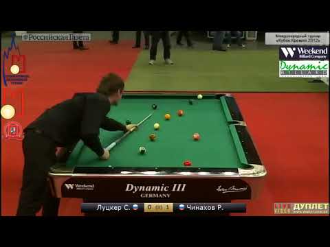 Sergei  Lucker (RUS) vs   Ruslan  Chinakhov (RUS) Kremlin Cup Open 9-ball 2012