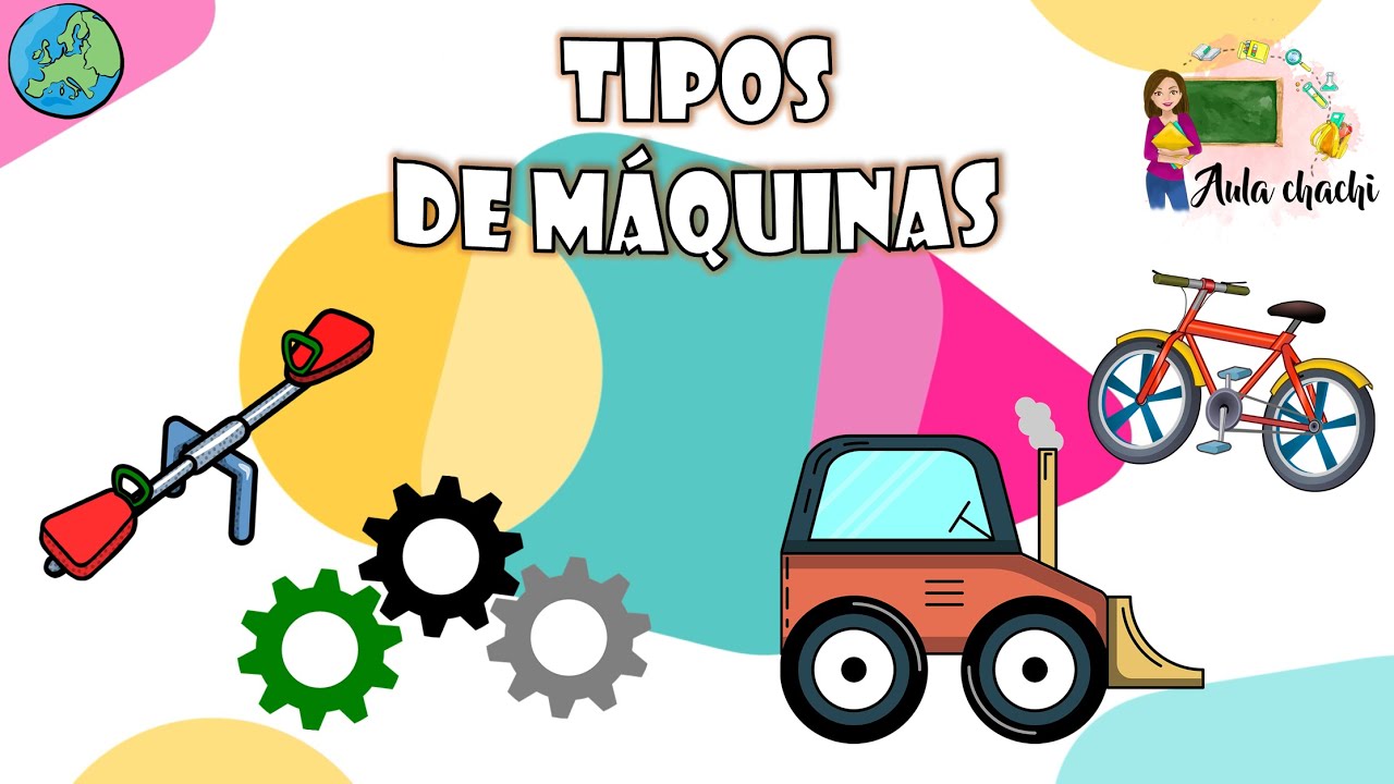Tipos de Máquinas | Máquinas Simples y Compuestas | Aula chachi - Vídeos educativos para niños